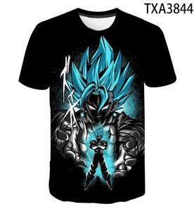 Men039s T-Shirts Mode Kurzarm Anime Dragon 3D Gedruckt T-shirt Männer Frauen Kinder Casual Streetwear Junge Mädchen Kinder Summer7232767