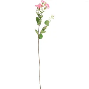 Dekoratif çiçekler dekorasyon için yapay çiçek vazoları simülasyon kek süslemeleri gerçek gelin gibi düğün centerpieces