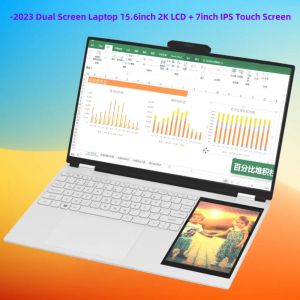 Dual Screen Laptop 15,6 Zoll + 7 Zoll Touchscreme Intel