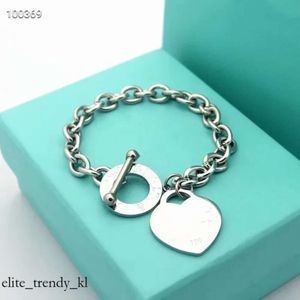 Tiffanybracelet Women Pendant Heart Shaped Bangle Necklace Luxury Women's Fashion Brand Jewelry Bracelet Necklaces Jewelry 992