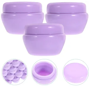 Storage Bottles 40 Pcs Cream Bottle Plastic Container With Lid Jar Creams Jars Empty Travel Accessories Packaging