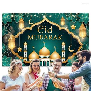 Party Decoration Eid Decorative Background Cloth Decorations 70.87 X 45.28 Inch Backdrop Happy