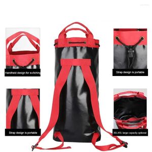 Backpack Drawstring Closure Portable Rope Bag Climbing Downhill Ropes Storage Organizer Mountaineering Accessories 30L