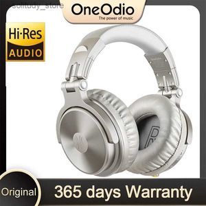 Mobiltelefonörlurar ONEODIO Bluetooth 5.2 Trådlösa hörlurar med mikrofon 110H PLAYTIME FOLTABLE DEEP BASS STEREO PRO-C EARPHONES Lämplig för PC-telefoner Q240402