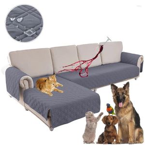 Pokrywa krzesła Mata Sofa w kształcie litery L do salonu Couch Couch Ręcznik Wodoodporne oprawki do mycia meble dla zwierząt domowych podkładka