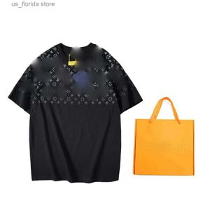 メンズTシャツ24SS男性TシャツデザイナーTシャツ男L VDESIGNER WOMEN MAN COTTONS MAN CASUIL STRT短い高品質のスルー衣服サイズXSL衣類ブラックシャツFK Y24040