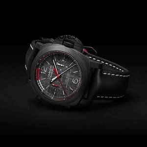 Watch High Mens Quality Watch Designer Watch Series Carbon Fiber Mechanical Flying Counter Chronograph 4Q1Y