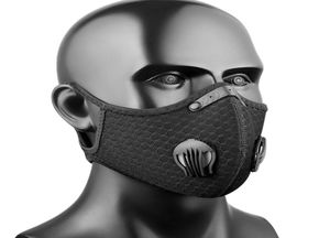 Nya cykelmasker Activated Carbon Antipollution Mask Sport Mountain Road Cycling Cycling Dammtät Cover Face Masks2605705