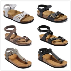 Yara neue Marke Cork Pantoffeln für Mädchen Frauen Sommer Mode Strand Sandalen Fliplops Gelee Flachboden Pantoffeln Freizeitschuhe Neutral Größe EUR 34-47