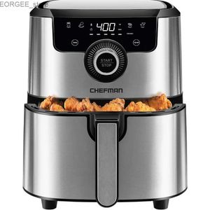 Air Fryers Air fryer for healthy cooking 4.5 Qt dual temperature control dishwasher safety basket with 60 minute timer and automatic shutdown Y240402