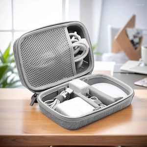 Storage Bags Electronics Travel Organizer Lightweight Electronic Case Portable Laptop Power Supply Box For Adapter Mouse