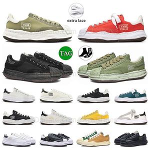 2024 OG Trainer Maison Mihara Yasuhiro Casual Schuhe Canvas Mitternacht Marine Outdoor Flats Löste Jugend niedrig geschnittene Wellen -Sohle -Skate -Fashion Pink Miharayasuhiro Sneaker