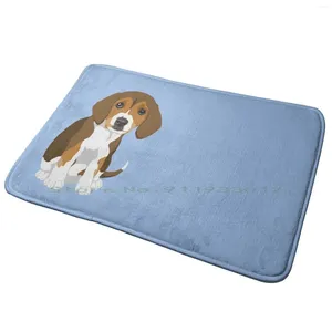 Carpets Beagle Pup Entrance Door Mat Bath Rug Puppy Adorable Cute Animal Dog Anti-Slip Bedroom Kitchen Foot Floor Carpet