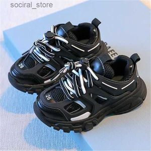 First Walkers Spring Autumn Childrens Shoes Boys Girls Sports Shoes Breatable Kids Baby Disual Sneakers Fashion Athletic Shoe L240402