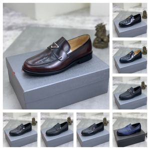 Marca masculina sapatos de designer de negócios vestido sapatos de couro genuíno para homens formais casuais bullock brogue formal 2023 novas chegadas até o tamanho 38-45