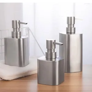 Liquid Soap Dispenser Nordic Stainless Steel Home Shampoo Shower Gel Bottles Wristband Bathroom Accessories Container