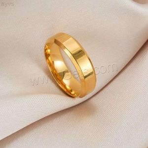 Позолоченное кольцо на палец из титановой стали, горячая распродажа 2023 года, разные размеры 1583242