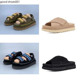 2024 Designer Slippers Australian Goldenstar Heritage Braid Tasman Suede Cross Sides Driftwood Goldencoast Strap Sandals Beach Casual Shoes Mens Womens Sneakers