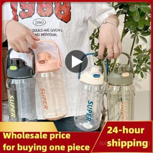 Water Bottles Student Portable Drinking Bottle Environmental Friendly Solid Heat Resistant Spill Prevention Durable Easy To Clean Sport