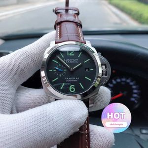 Designer Uhren Uhren für Herren mechanische automatische Sapphire Mirror 44 mm 13mm Leder -Uhrband -Sportgelenkscheine Luxus Uhren Wengs Wengs