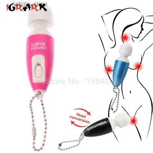 Andra hälsoskönhetsartiklar Clitoris Stimulator Bullet Vibrator Mini AV Stick Magic Vaginal Massager Adult Love Product Female Y240402