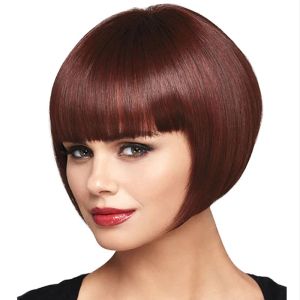 Perücken Haarjoy Synthetic Hair Short gerade Flapper Cosplay Bob Wigs für Frauen Kostüme Perücken