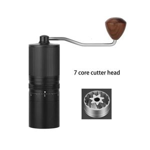 Grinder Coffee Grinder K6 قابلة للتعديل غير القابل للضغط على الفولاذ المقاوم للصدأ المحمول القهوة المحترفة في الهواء الطلق مصنوعة ليد المطبخ Espresso 240328