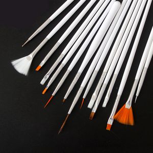 Nail art brush set Nail pen vignette painting pull line point drill painting flower gradient phototherapy stamp brush tool complete set