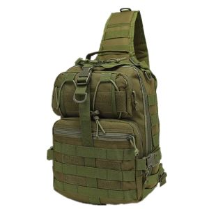 Väskor Militär Tactical Assault Pack ryggsäck Army Molle vattentäta axelväskor Små ryggsäck för utomhus vandring campingjakt