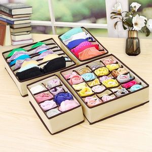 Underwear Bra Socks Storage Box Cabinet Drawer Organizer Socks Scarf Underwear Organizer Box Wardrobe Clothing Storage Organizer