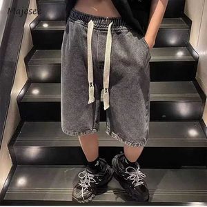 شورتات الرجال السراويل القصيرة S-5XL DENIM للرجال الصيف الصيفية الباردة المظهر الصلب البسيط الأسلوب الأمريكي اليومي المفضل والطول العصري الطول C240402