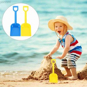 Play Water Sand Fun Beach Toys Kids Plastic Digging Set Spade Sandbox Scoop Outdoor Summer Dig Bucket Snow Shovels Toys(Random Color) 240403