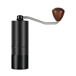 Mão máquina de moer grãos de café 420 aço inoxidável 5-ângulo núcleo estilo italiano mocha pote moedor de grãos de café manual grinde 240328