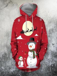 Men039s Hoodies Christmas 2022 Men Women Fashion 3D Print Sweatshirt Hoodie Santa Claus Deer Pullover Autumn Winter Hip Hop Coa7225924