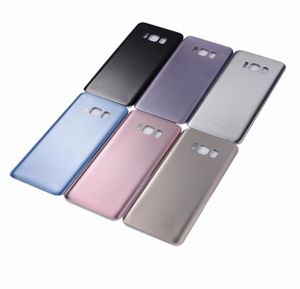 Med IMEI -nummer för Samsung S8 G950F S8 Plus S8 G955F Back Glas Batterifläck Dörr Husfodral Limlimster1894854