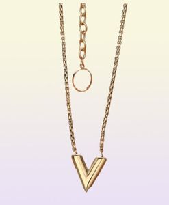 Classic Designer Pendant Charm Bracelets Gold Love V Necklace Fashion Jewelrys Wristband Plated Letter Simple Heart Luxury Pendant5351197