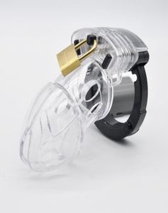 Доктор Мона Лиза - Новое мужское устройство с пластиковым ремнем в виде клетки с регулируемым кольцом на манжетах, трехцветный комплект с горячей блокировкой, бондаж SM Toys4304234