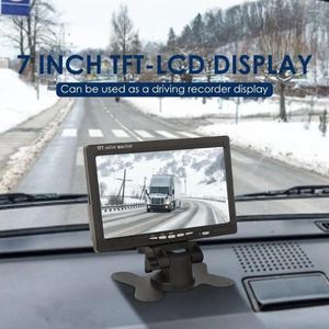 Inch Home Surveillance Camera Monitor bakre bild TFT HD Digital LCD -parkering för bilsäkerhet