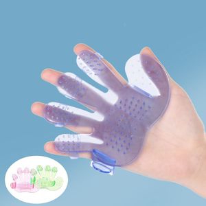 Pet bath brush gloves massage Palm five finger brush beauty products pet cleaning products factory wholesale