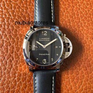 Wysokiej jakości zegarek Watch Watch Watch Watch Luksusowe zegarki dla męskiego mechanicznego szafiru szklanego 47 mm 16 mm Pierwsza warstwowa klamra automatyczna Mac