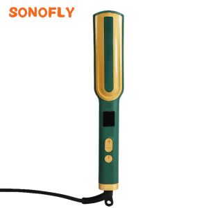 Утюги Sonofly Anions Hair Hair Deb Hair Curler Electric Smart Ceramic Brush Fastevering 5 Инструменты для стиля температуры ZF212