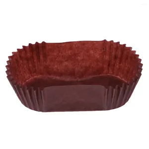 Disposable Cups Straws 1000 Oval Cupcake Wrappers Muffin Liners Greaseproof Cake Cases For Wedding Paper