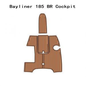 2006 Bayliner 185 BR قمرة القيادة القارب القارب Eva Foam Faux Teaf Deck Floording Pad Pad Pad Packing Self Reshesive Seadek Gatorstep Style Pads