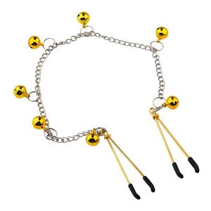 Adult Games Metal Nipple Clamps with Chain BDSM breast Bondage restraint Sex Toy For Women Couple play Game Best quality