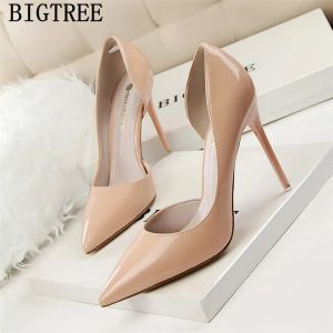 Pumps Büroschuhe Frauen extreme High Heels Pumps Frauen Schuhe BigTree Schuhe High Heels Sandalen Frauen Tacones Altos Mujer Sexy Ayakkabi