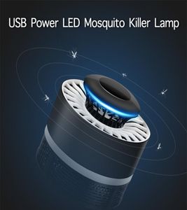 LED蚊キラーランプバグザッパーUV USBパワーポカタリーストトラップランプ害虫昆虫忌避剤ベイビーの夜間光