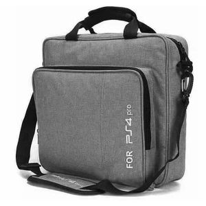 Väskor Skyddande axelväska för PS4 PRO Carrying Case Bag Travel Storage Handväska för Slim Game Console Controller och tillbehör