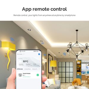 TUYA Smart Zigbee 3.0 Dimmer Switch Module Interruttore Light Smart Light, Filo neutro con Alexa Alice Google Home