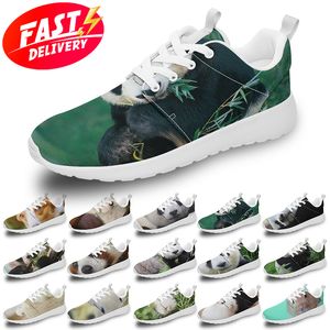 Men's running shoes black white red blue green beige pink grey casual men's and women's sports shoes outdoor walking jogging sports shoes customization 170-183