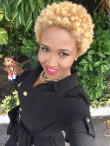 Peruker beisdwig kort afro kinky curly syntetiska peruker för svarta kvinnor blandade blond hår peruk cosplay frisyrer afroamerikansk hår